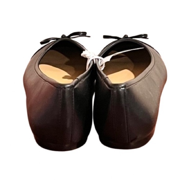J. Crew Cap Toe Ballet Flats Black Sz 9 M Brand New with Tag Chic & Comfortable - Picture 4 of 10